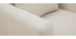 Fauteuil scandinave déhoussable tissu beige OSLO