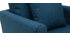Fauteuil scandinave enfant déhoussable en tissu bleu canard BABY OSLO