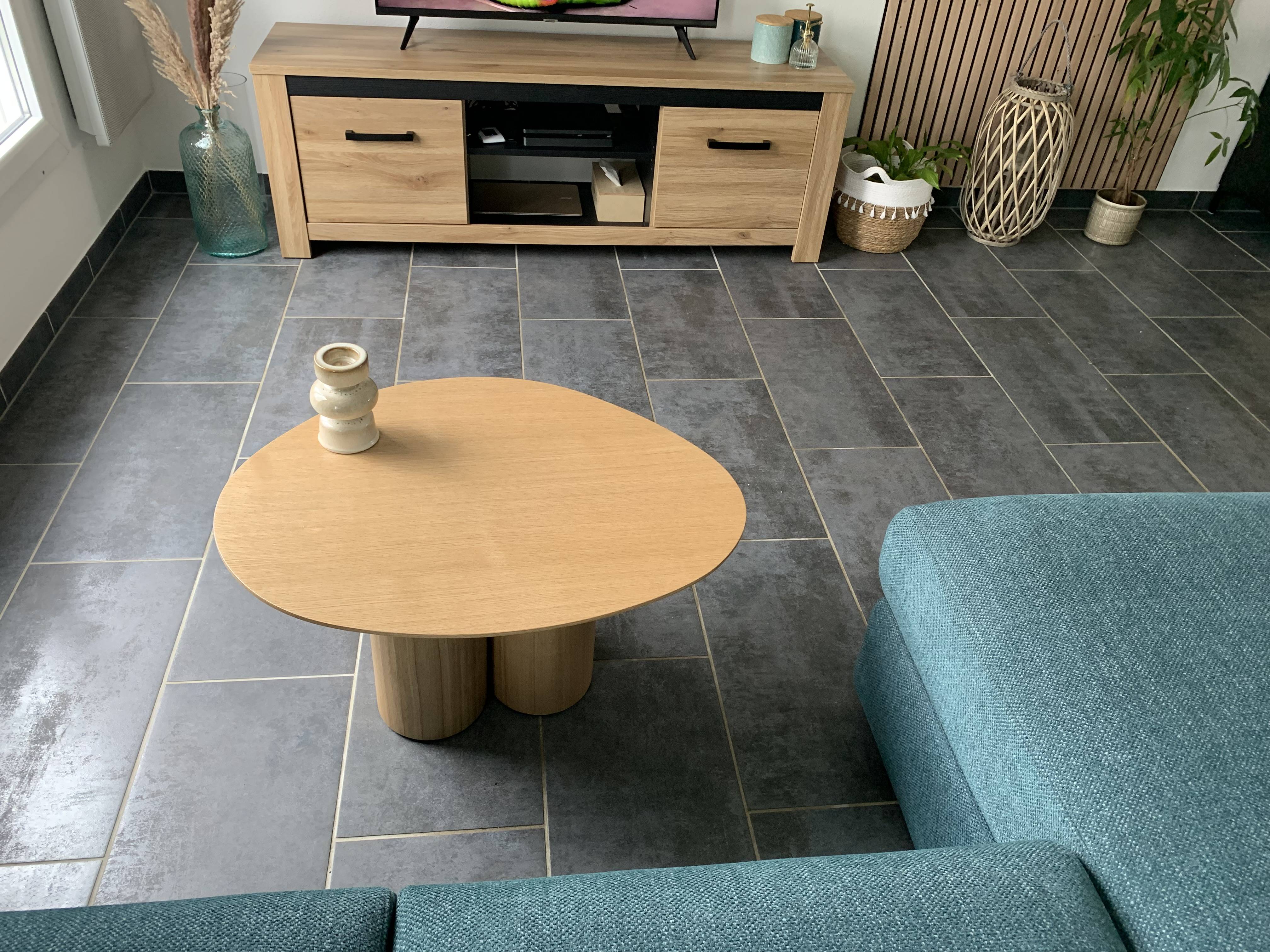 Table basse robuste et robuste - Gamm vert