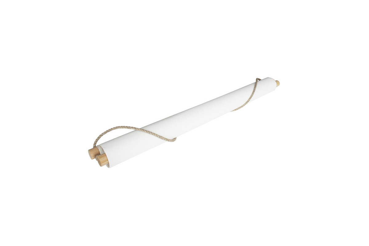 Kak�mono tableau en toile suspendue motif abstrait sur fond beige L40 x H60 cm SAFI