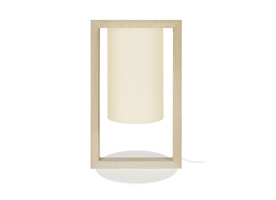 Lampe &agrave; poser design en bois HATHA