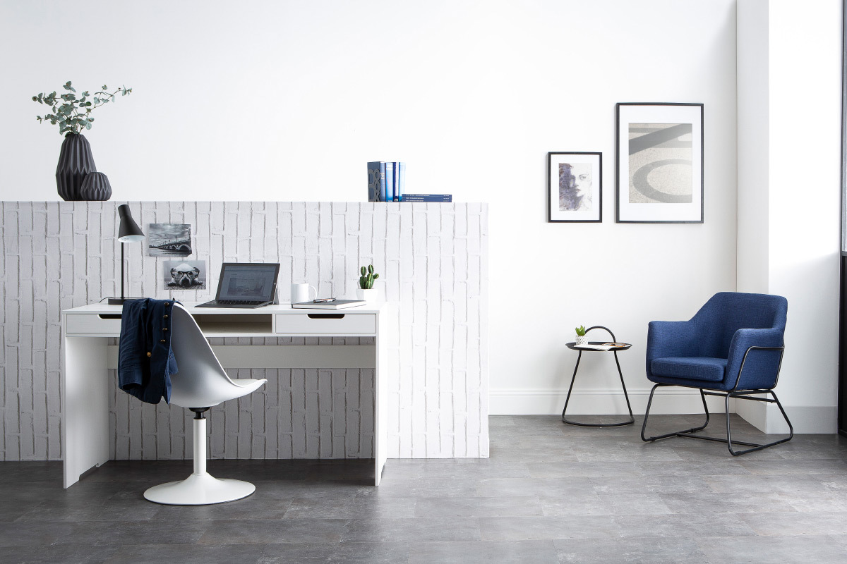 Lampe  poser design mtal noir AMPLO