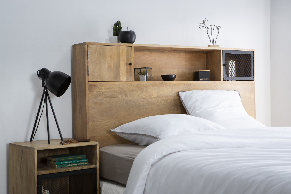 Lampe  poser design trpied acier noir CITY