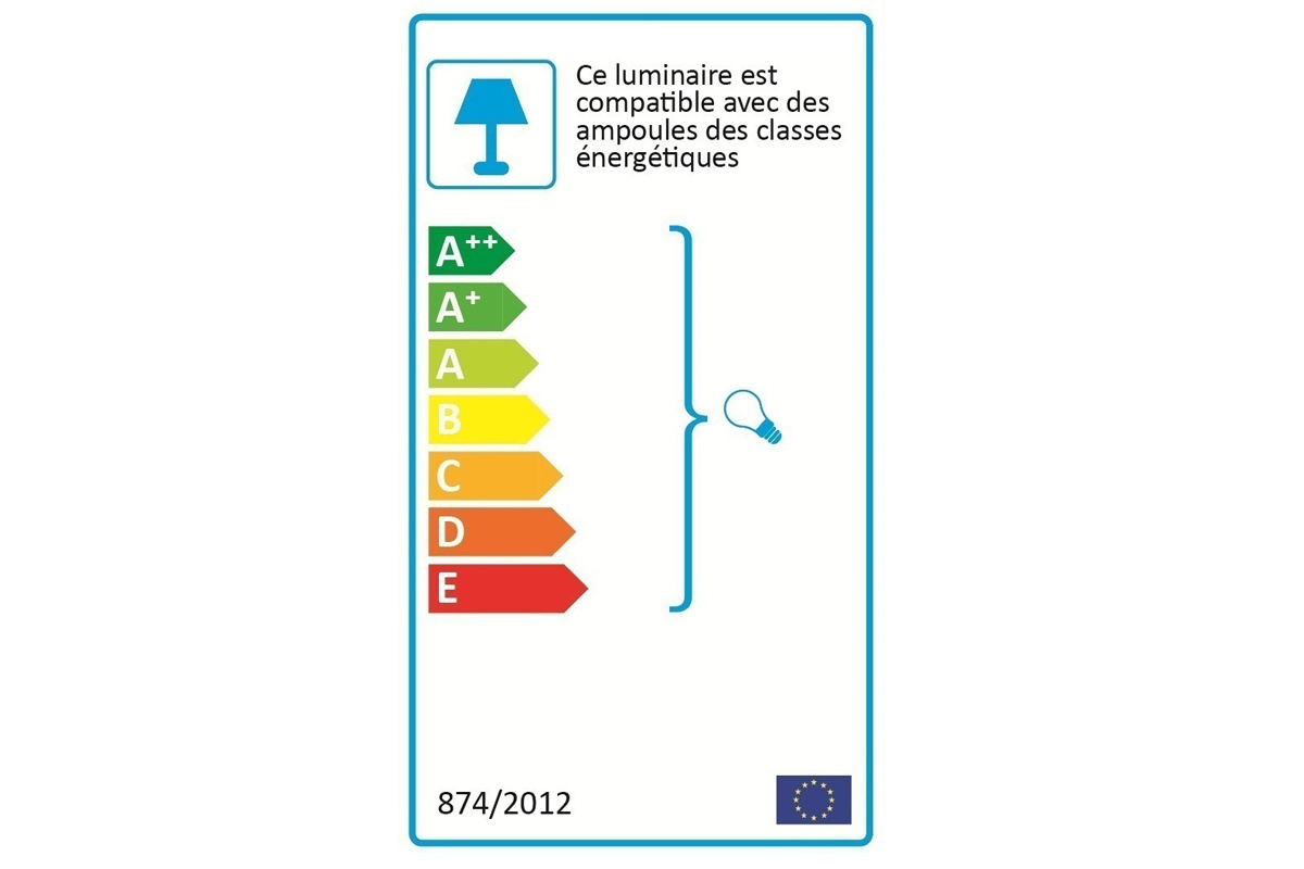 Lampe � poser industrielle en m�tal base ciment CONCRETE