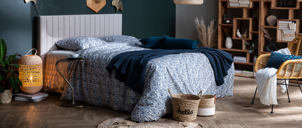 Lampe de sol en rotin MOOREA