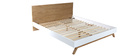 Lit 160x200 design scandinave HELIA
