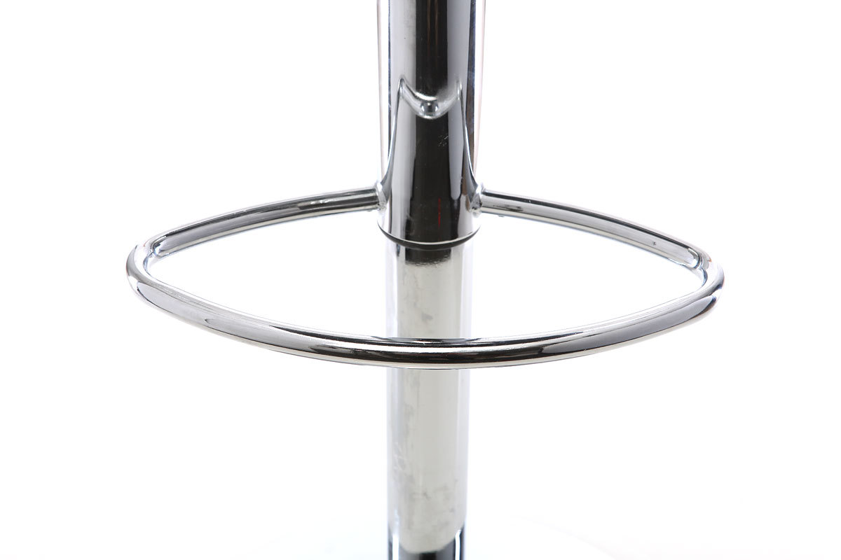 Lot de 2 tabourets de bar design noir NOVA