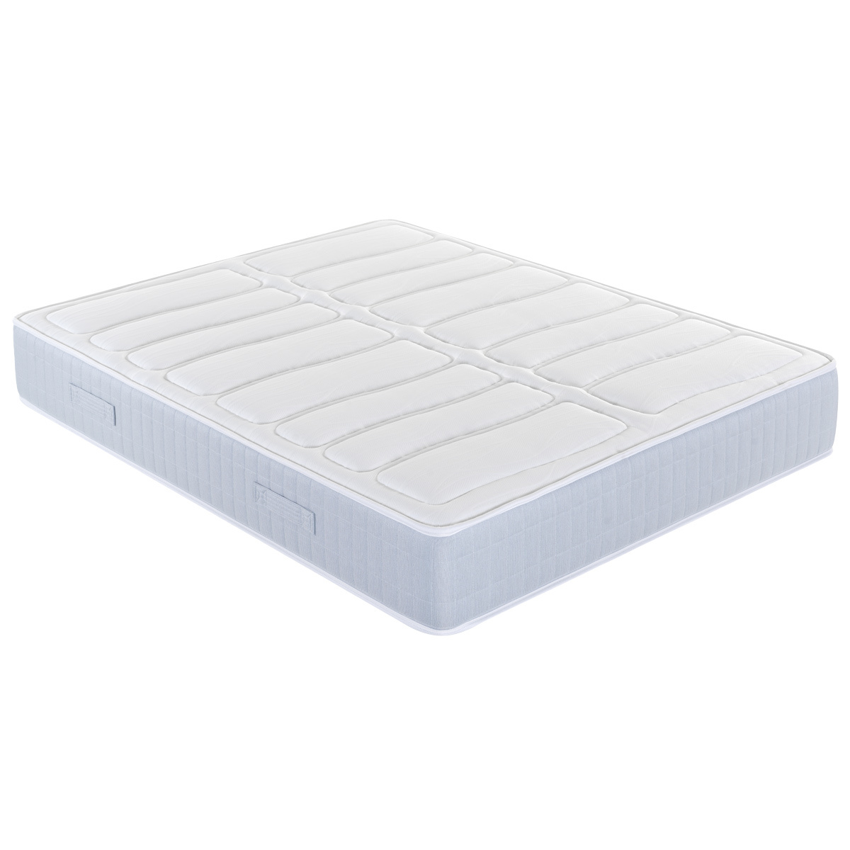 Matelas 160x200 cm à ressorts ensachés avec accueil mousse à mémoire de forme 25 cm BEN Matelas 160x200 cm à ressorts ensachés avec accueil mousse à mémoire de forme 25 cm BEN