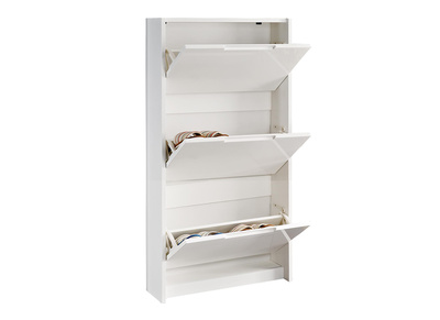 Meuble &agrave; chaussures design 3 tiroirs INCO