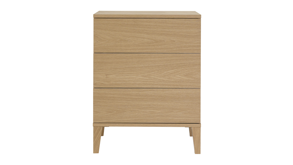 Meuble de salle de bain finition bois ch�ne L60 cm FREDDY