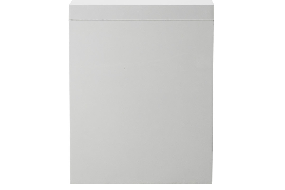 Meuble d'entre blanc laqu avec rangements WELCOME