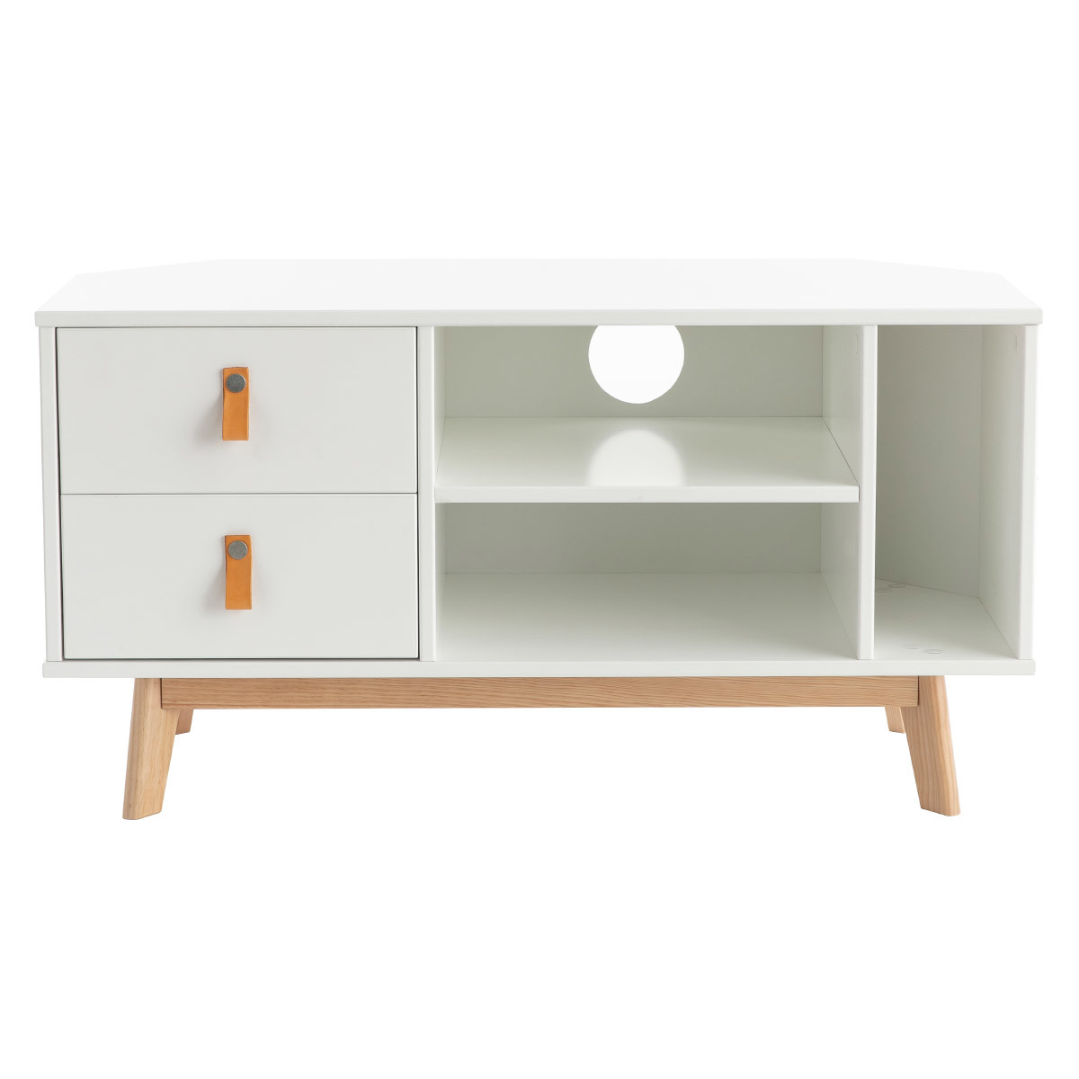 meuble tv angle scandinave