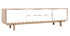 Meuble TV scandinave bois et blanc 180cm SID