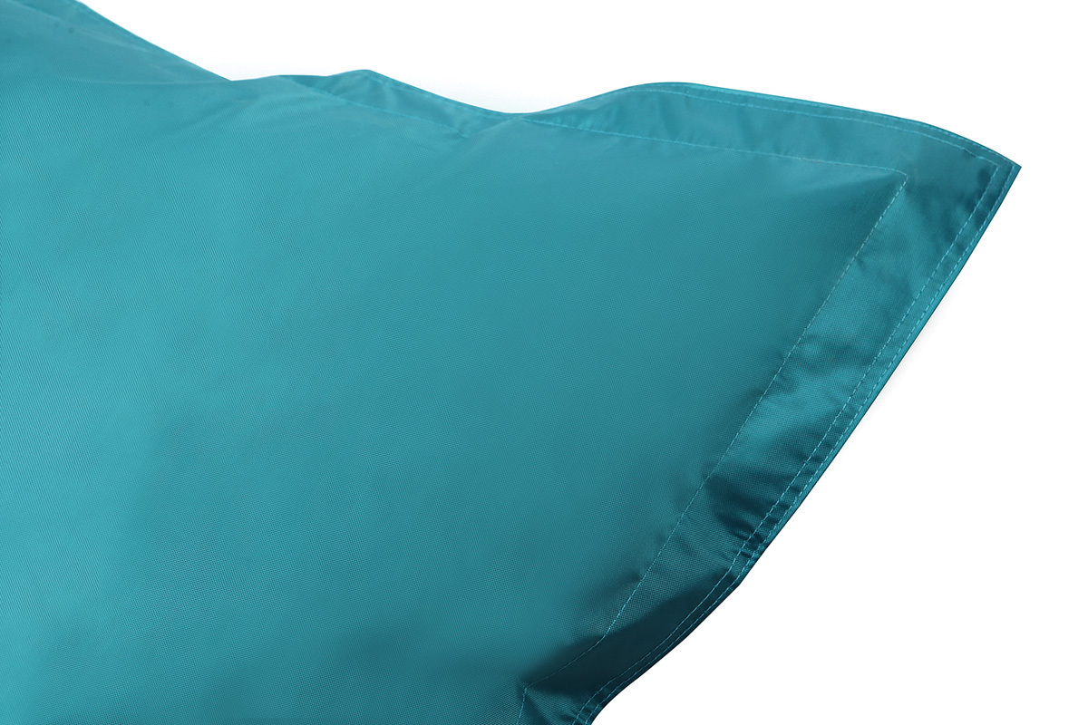 Pouf gant design polyester bleu canard BIG MILIBAG