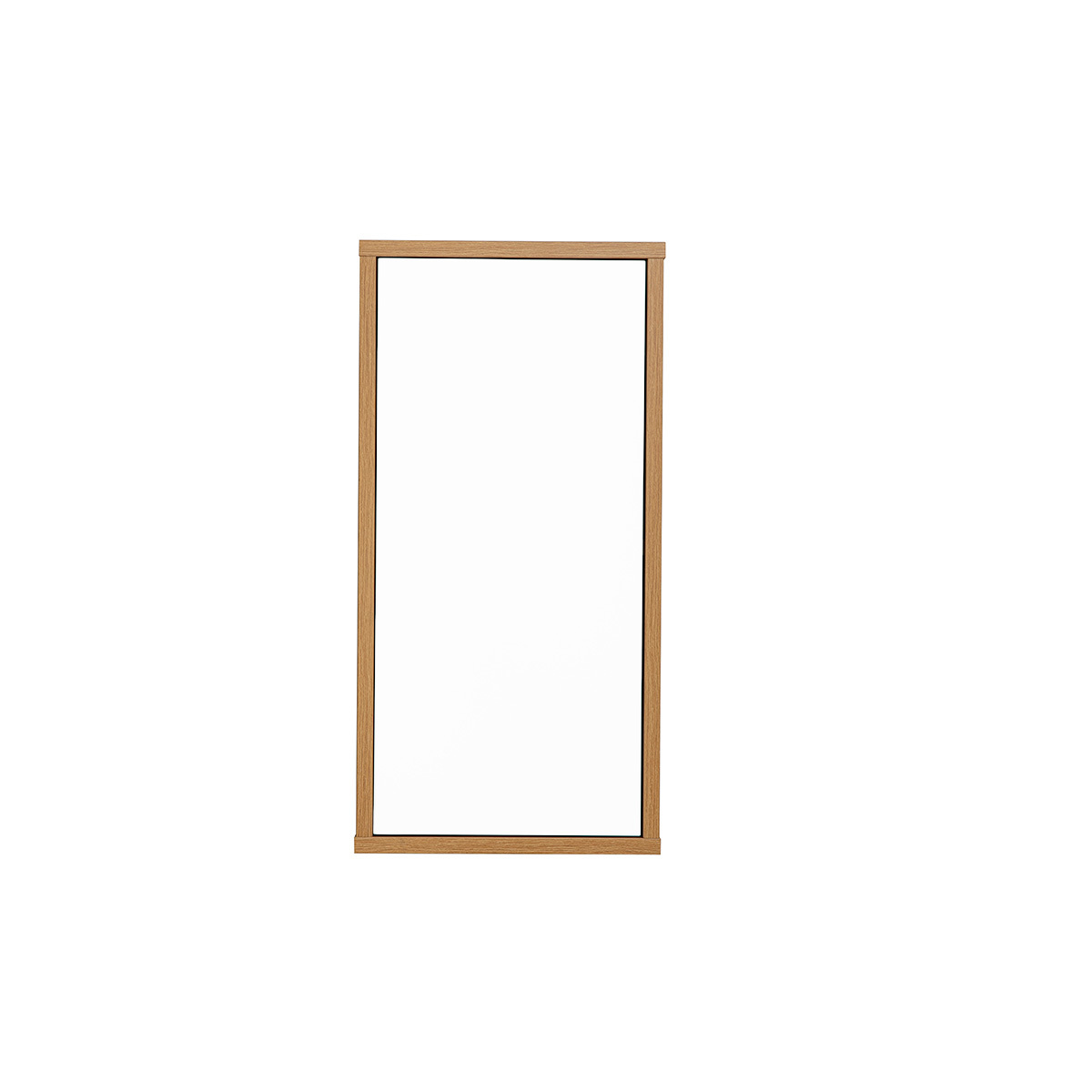 Rangement mural finition blanche et bois clair chêne L30 cm FLEXO Rangement mural finition blanche et bois clair chêne L30 cm FLEXO