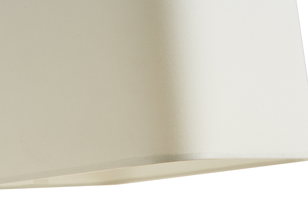 Suspension cube vintage en coton �cru L28 cm CUBO