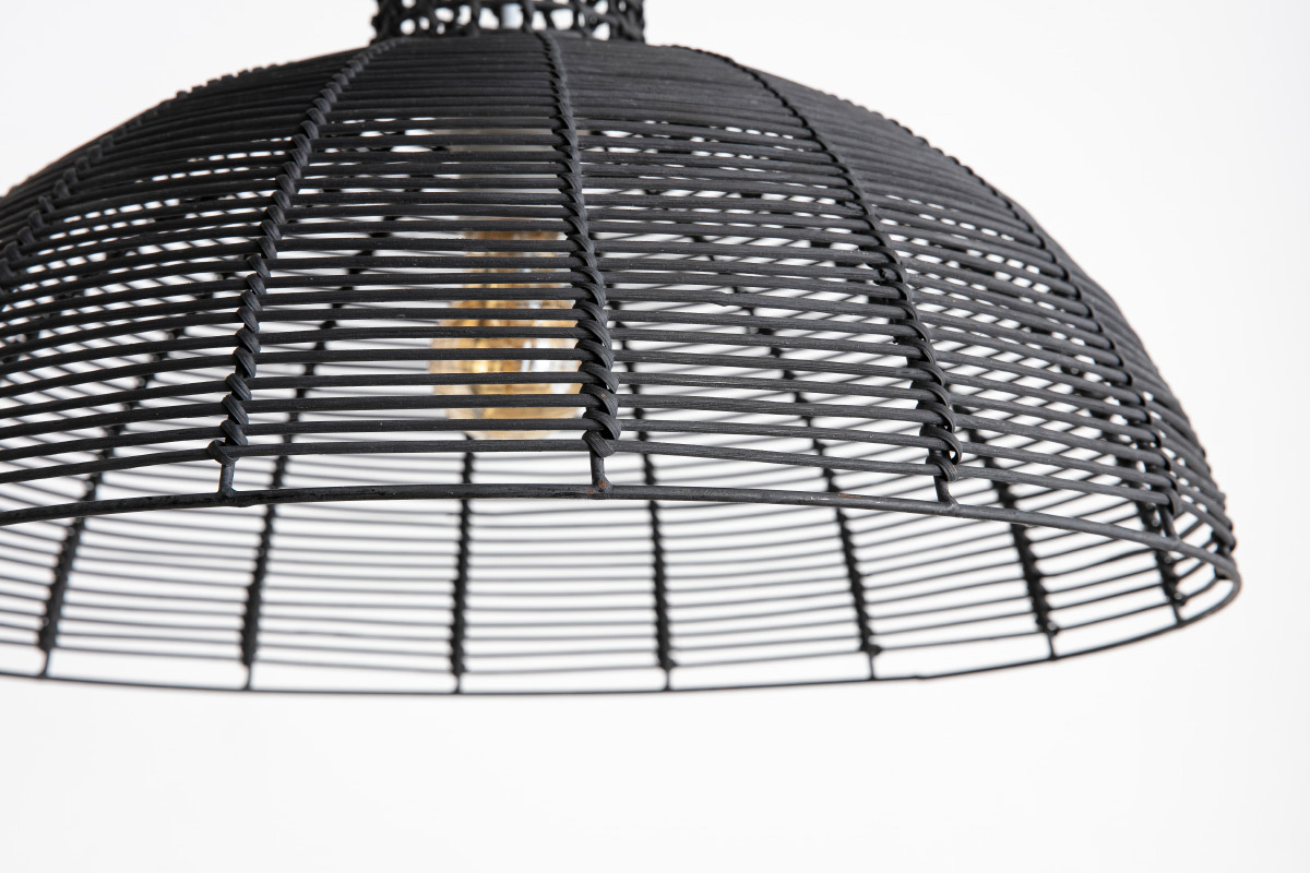 Suspension design en bambou noir CUP