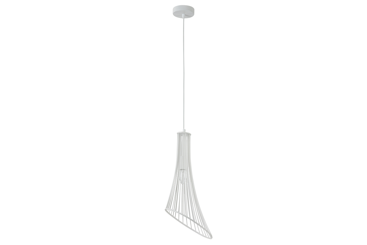 Suspension design m�tal blanc MARYLIN