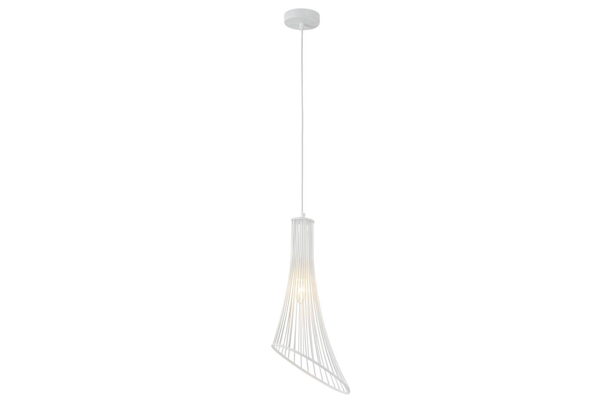 Suspension design m�tal blanc MARYLIN