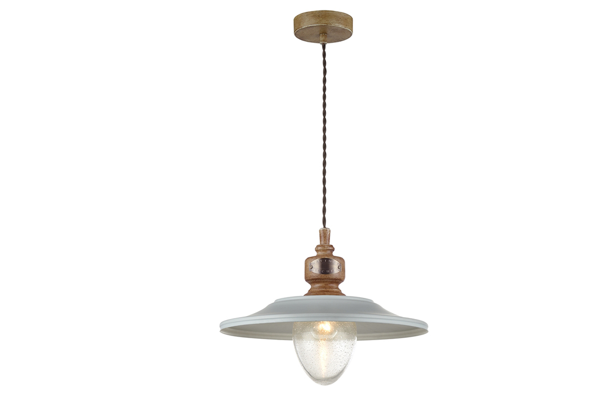 Suspension design m�tal bleu clair MARVIN