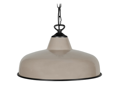 Suspension design m&eacute;tal taupe VINTI