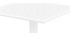 Table à manger carrée design blanche intérieur / extérieur OSKOL