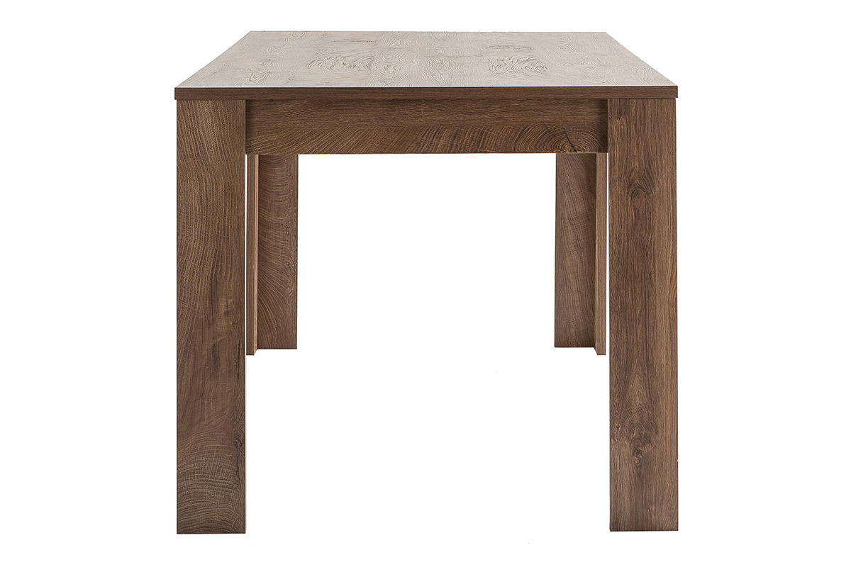 Table � manger design bois fonc� 180 cm LAND