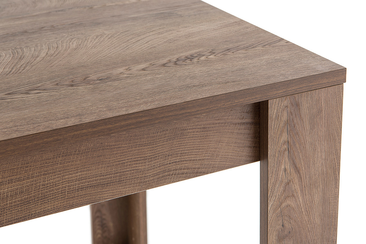 Table � manger design bois fonc� 180 cm LAND