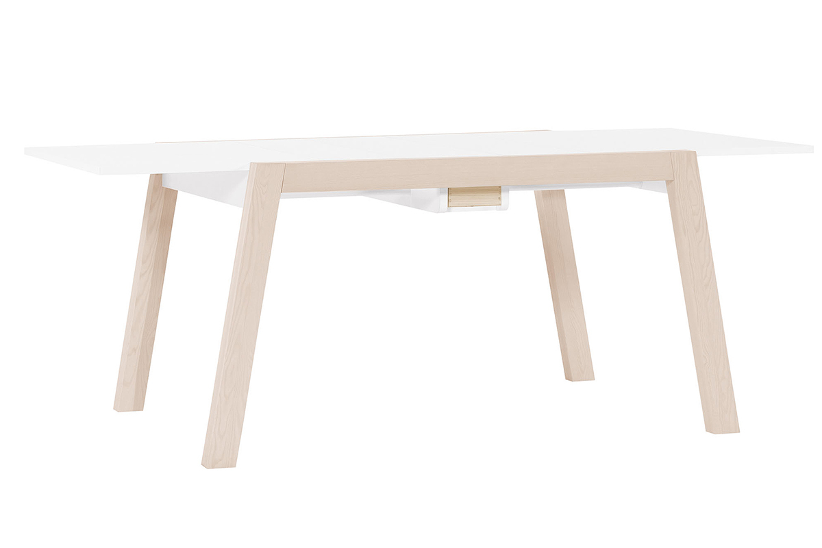 Table  manger design extensible avec rangements L150-200 EASY