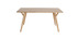 Table à manger design frêne L160 cm KYOTO