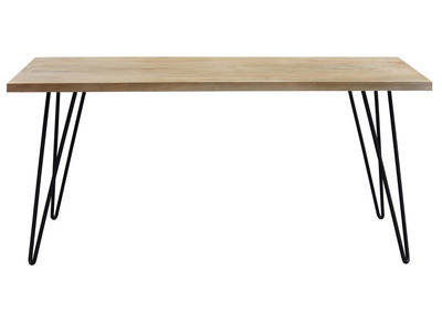 Table à manger en bois manguier massif L160 cm VIBES