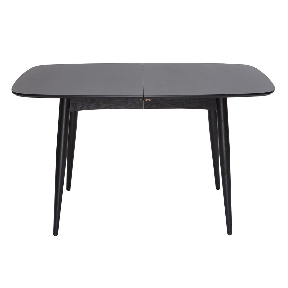Table à manger extensible bois noir L130-160 cm NORDECO - Miliboo & Stéphane Plaza vue1