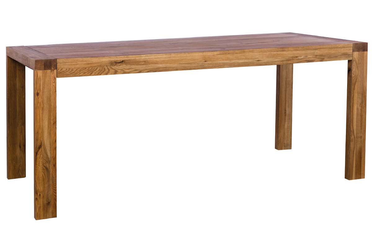 Table � manger extensible en ch�ne massif L180-230 cm RAW