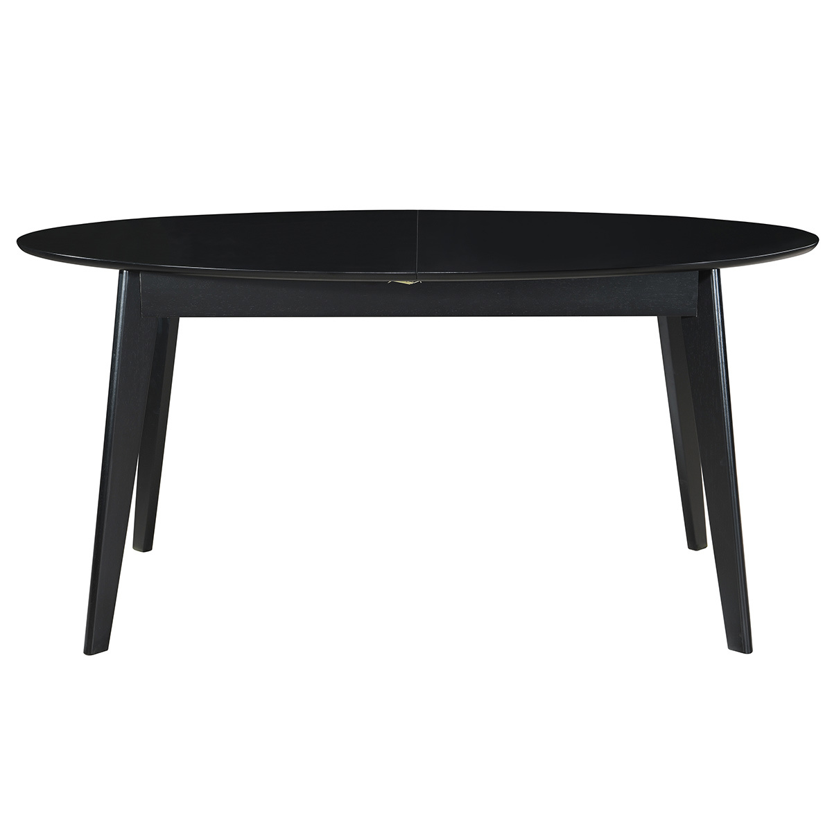 Table à manger extensible noire L160-200 cm MARIK vue1