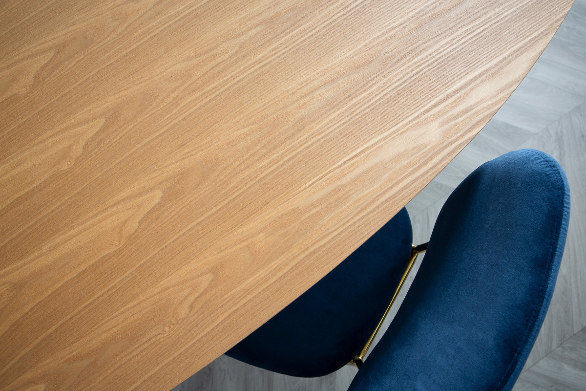 Table  manger ovale frne naturel L200 cm BALTIK