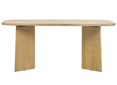 Table à manger rectangulaire en bois manguier massif L180 cm SOTA