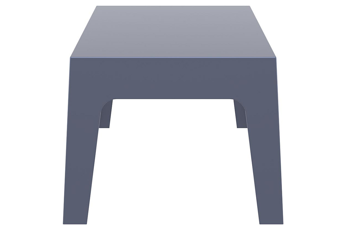 Table basse de jardin design gris fum� LALI