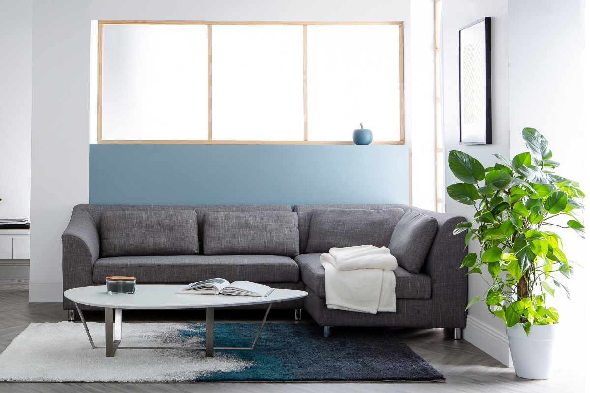 Table basse design gris MILLA