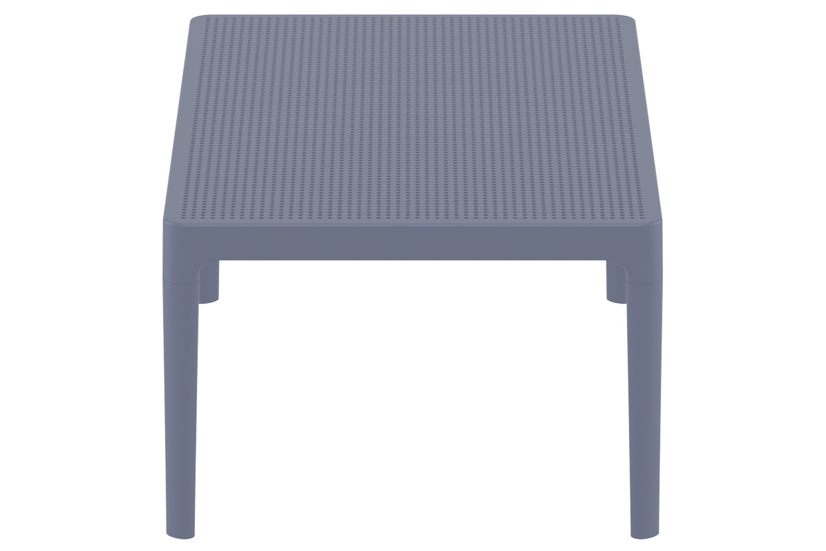 Table basse design intrieur / extrieur gris OSKOL