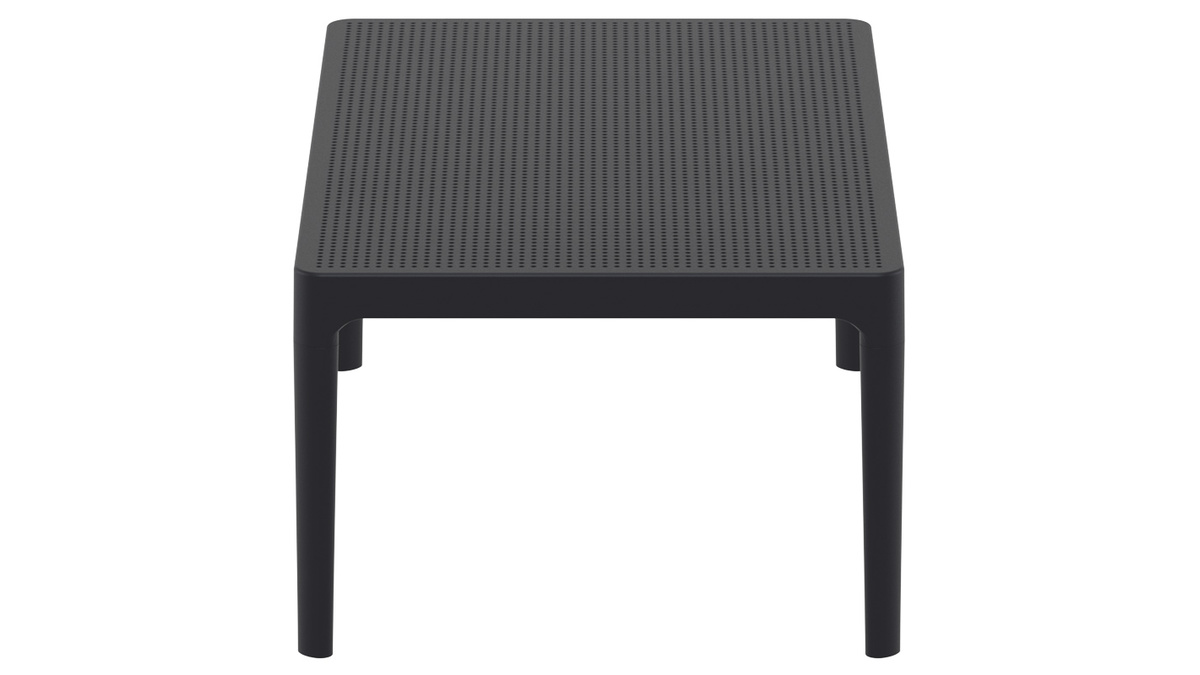 Table basse design intrieur / extrieur noir OSKOL