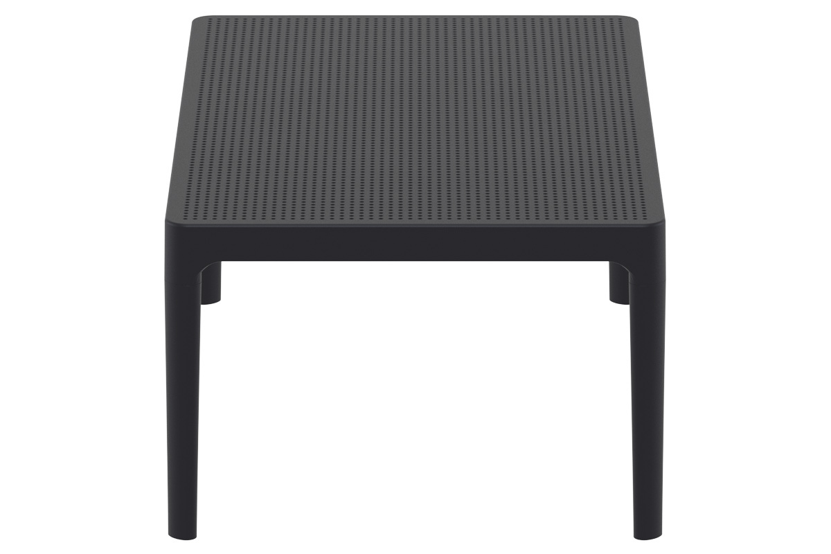 Table basse design intrieur / extrieur noir OSKOL
