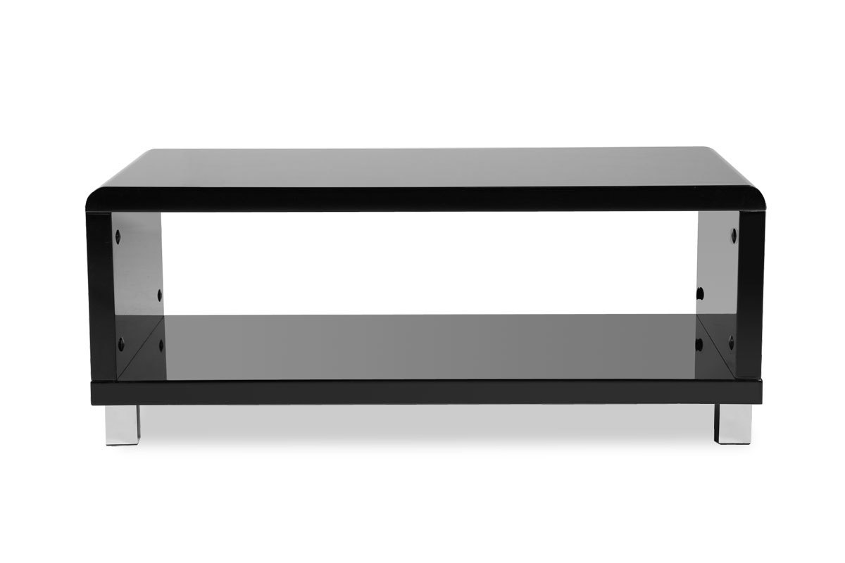 Table basse design laqu�e noire ROXY
