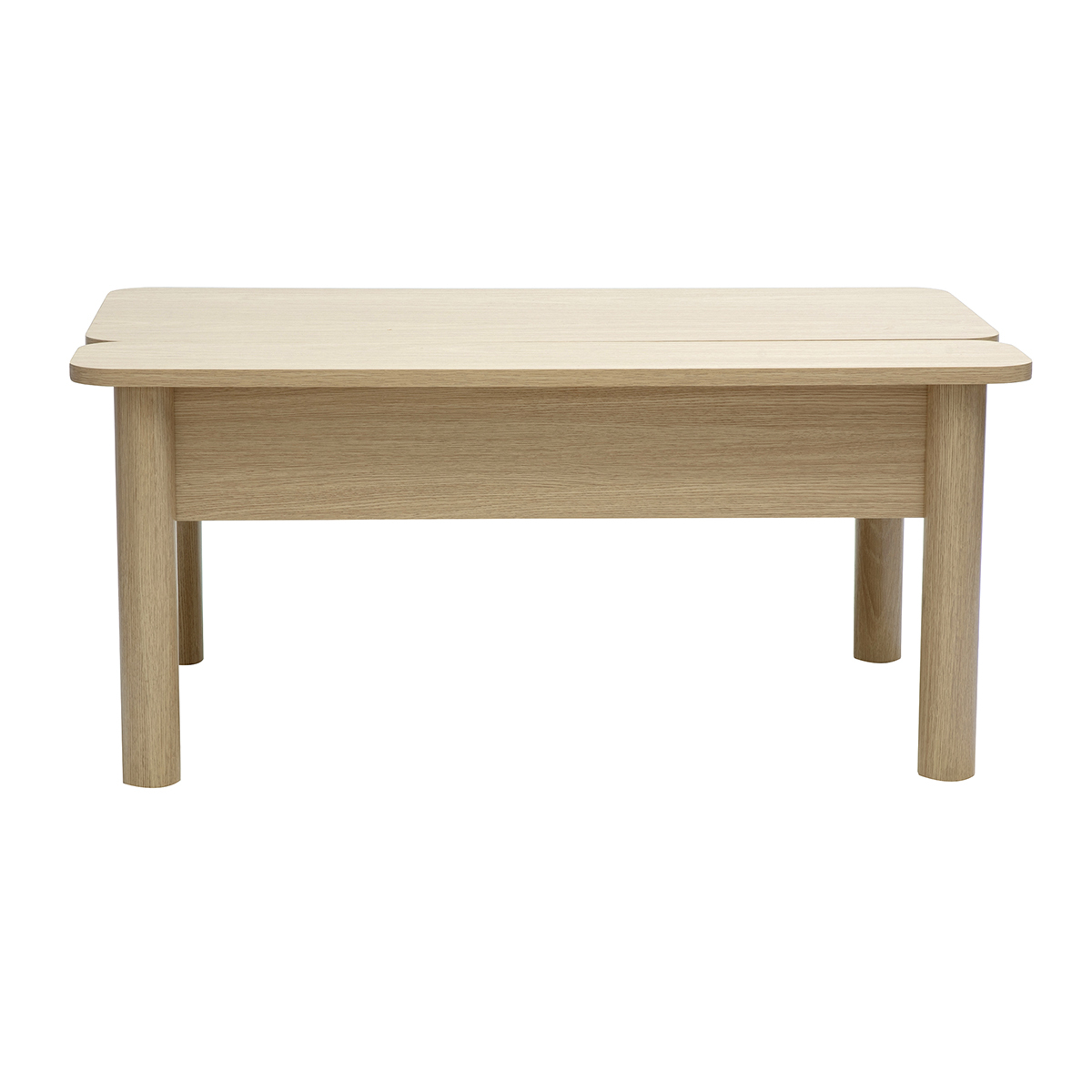 Table basse relevable finition bois chêne L100 cm BOLSO Table basse relevable finition bois chêne L100 cm BOLSO