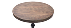 Table bistrot haute ronde bois et métal CONTY