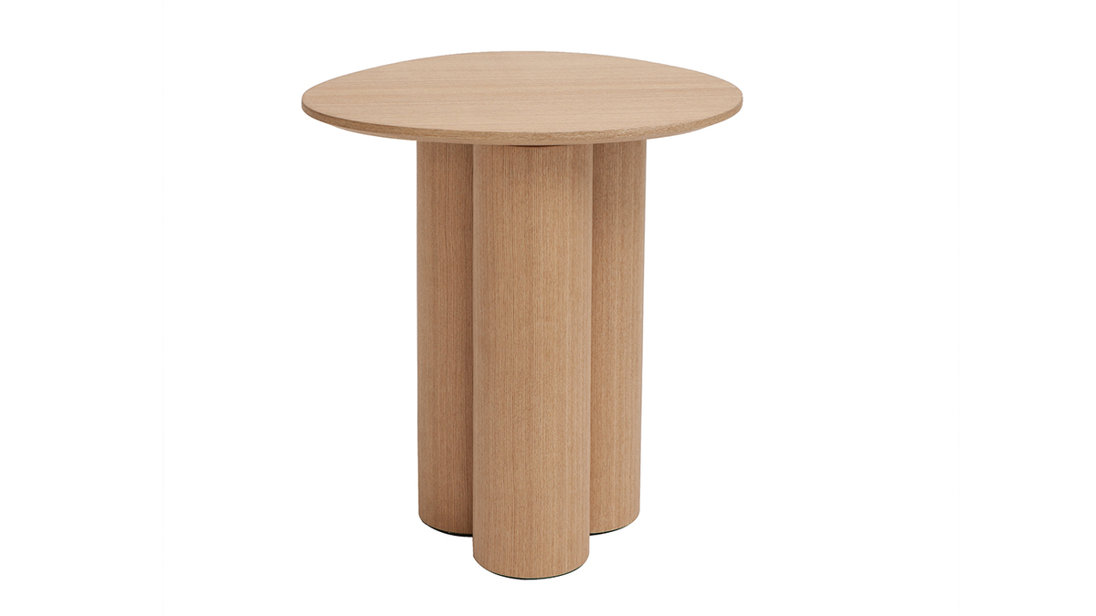Table d'appoint bois clair L44 cm HOLLEN
