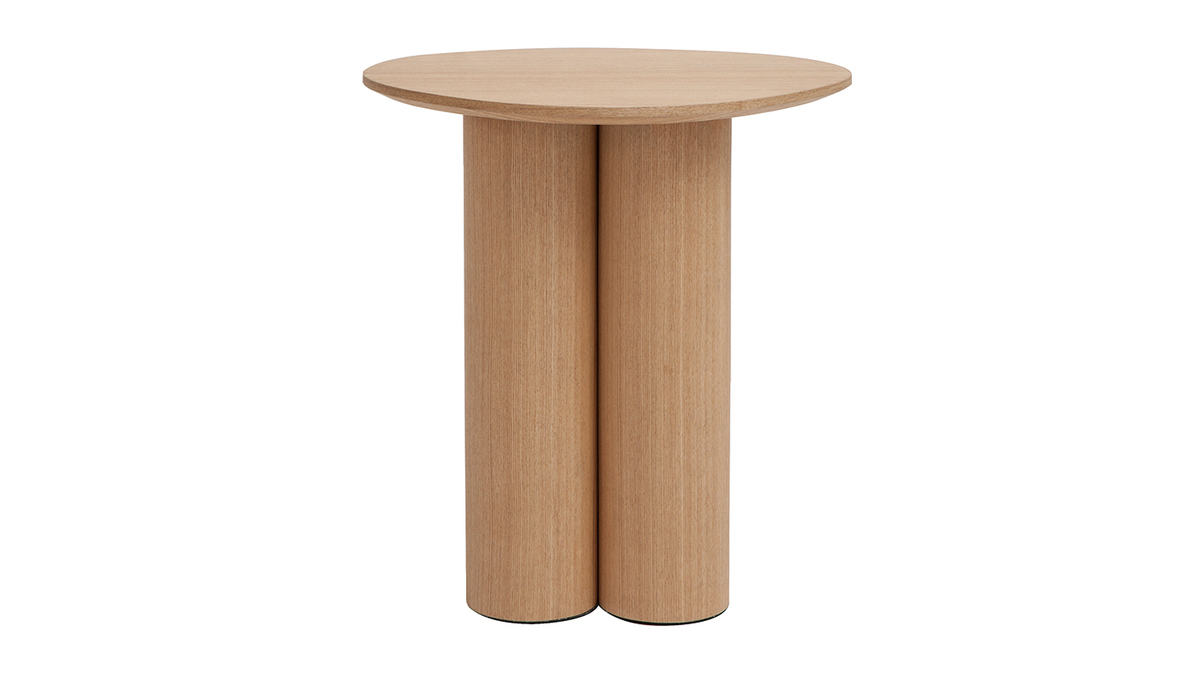 Table d'appoint bois clair L44 cm HOLLEN