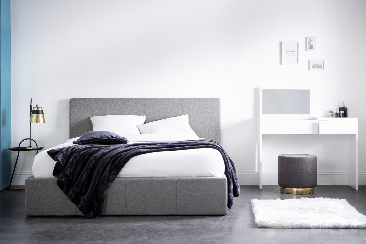 Table d'appoint design mtal noir MOVE