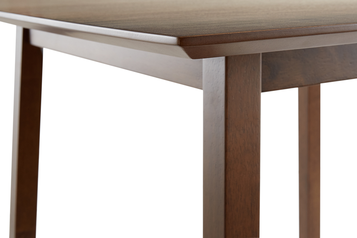 Table de bar noyer L90 cm RUSSELL