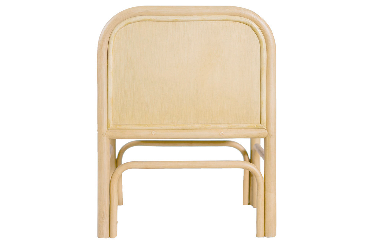 Table de chevet en rotin GALON
