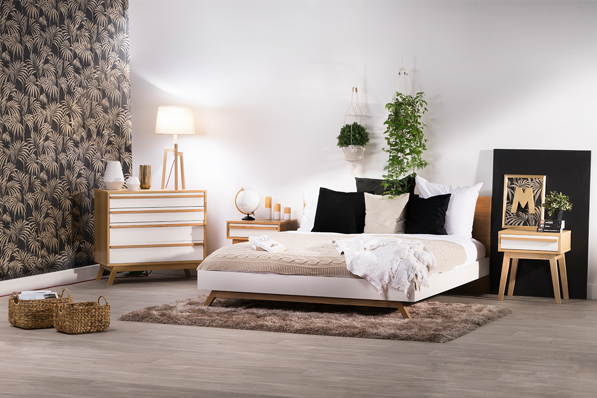 Table de chevet scandinave HELIA